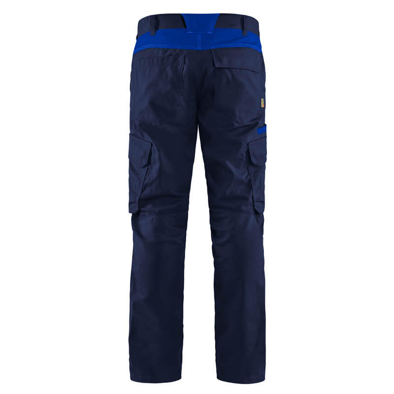 Blaklader Industrie Arbeitshose Stretch Marineblau/Kornblau