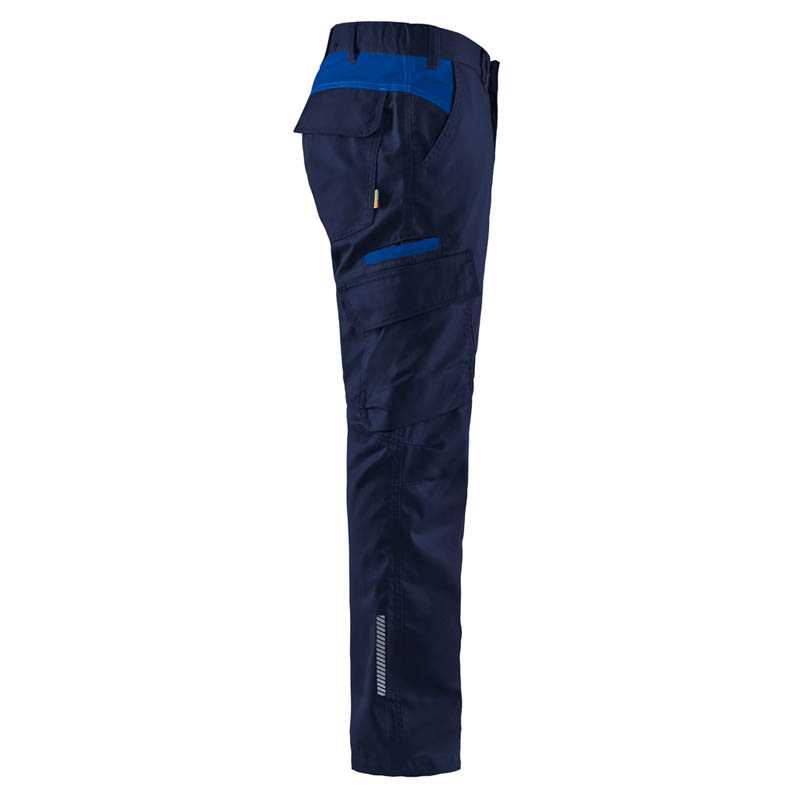 Blaklader Industrie Arbeitshose Stretch Marineblau/Kornblau