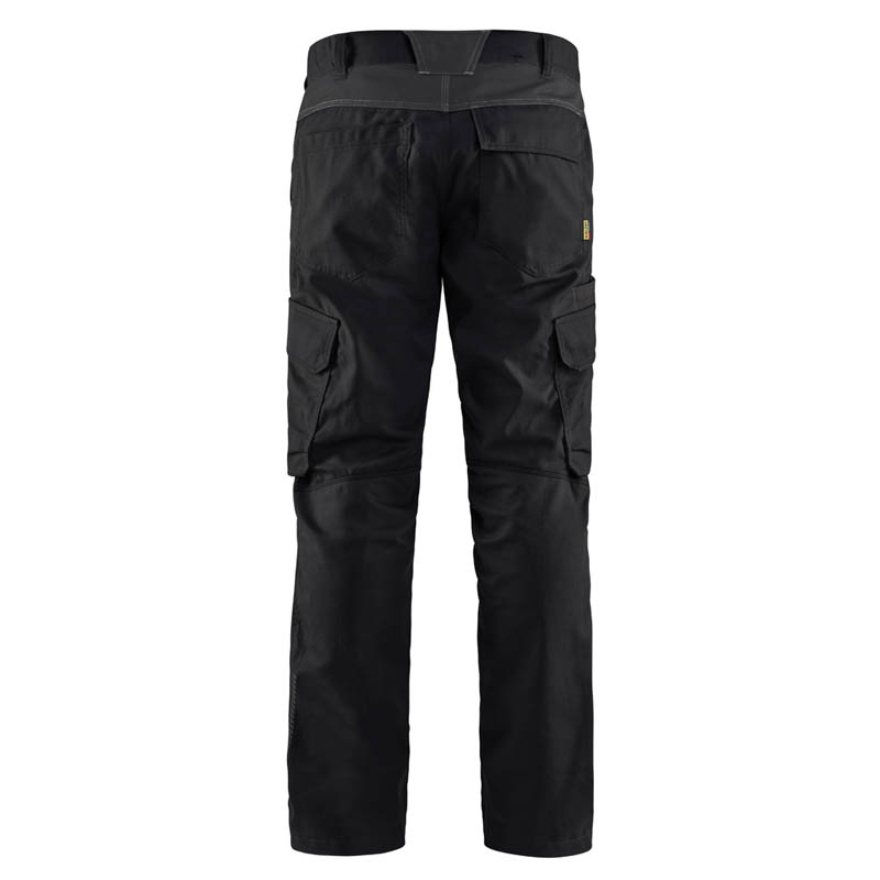 Blaklader Industrie Arbeitshose Stretch Schwarz/Dunkelgrau C