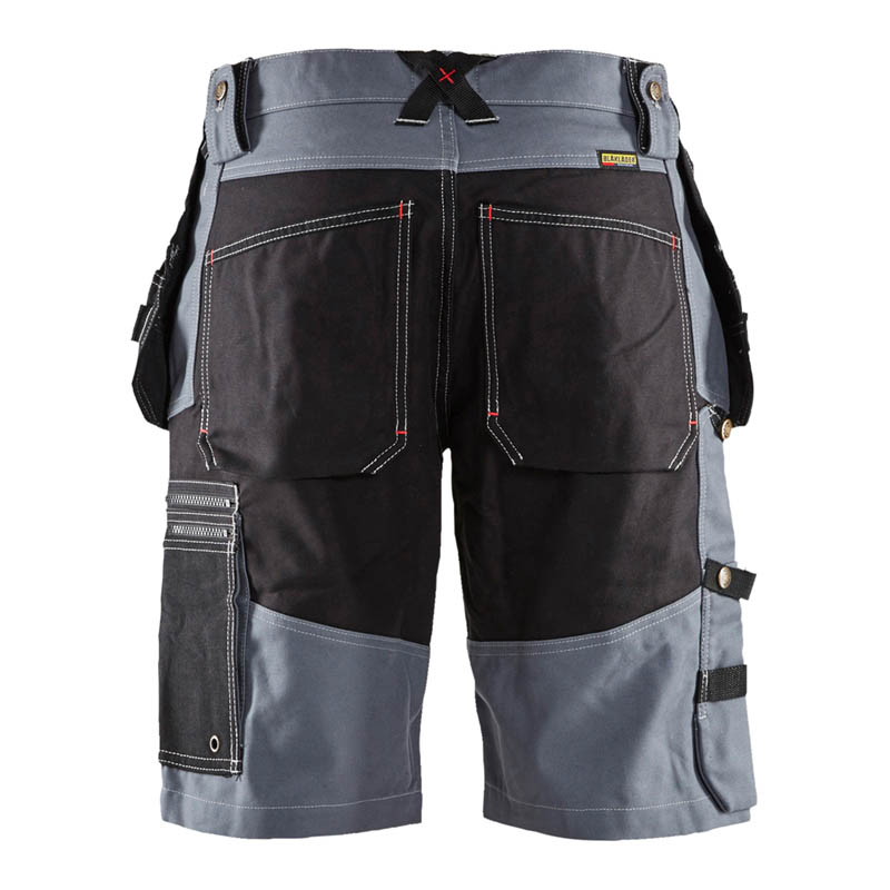 Blaklader Handwerker Shorts X1500 Grau/Schwarz C44