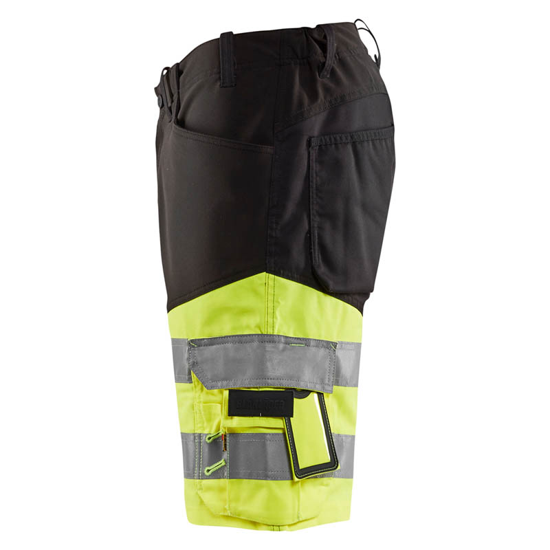 Blaklader High Vis Shorts mit Stretch Schwarz/Gelb C44