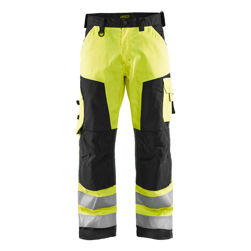 Blaklader High Vis Arbeitshose ohne Nageltaschen High Vis Ge