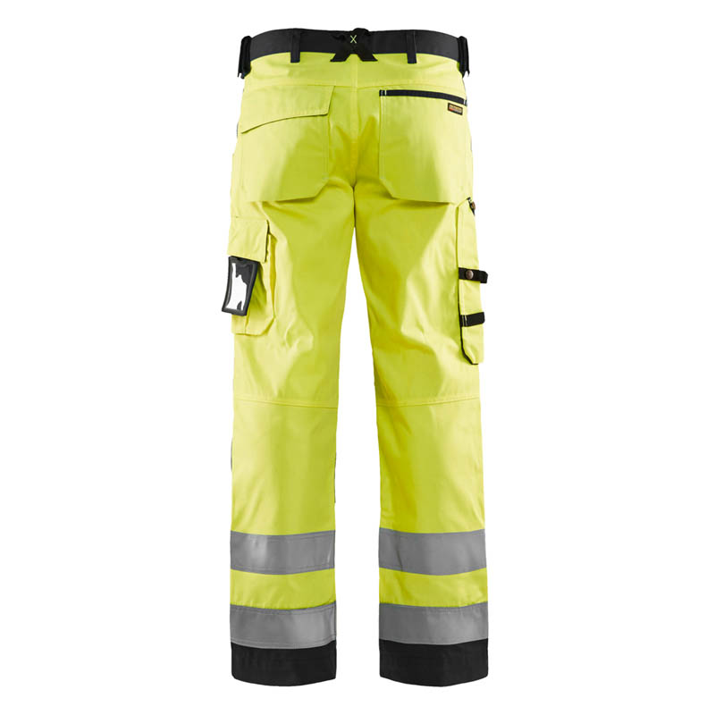 Blaklader High Vis Arbeitshose ohne Nageltaschen High Vis Ge