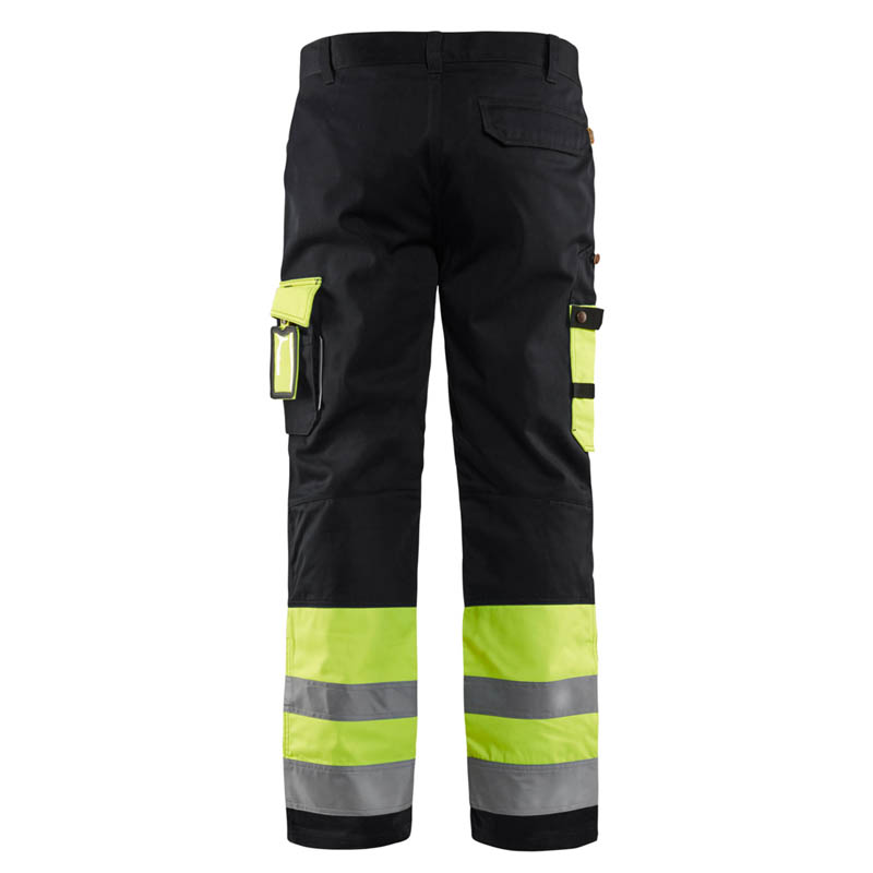 Blaklader High Vis Arbeitshose High Vis Gelb/Schwarz C148