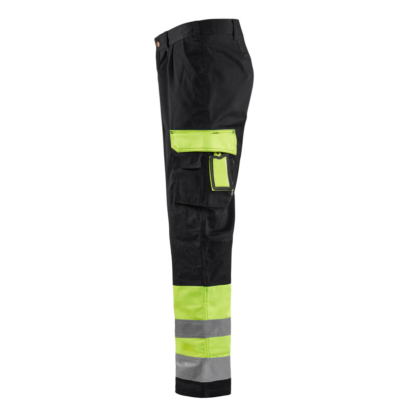 Blaklader High Vis Arbeitshose High Vis Gelb/Schwarz C148