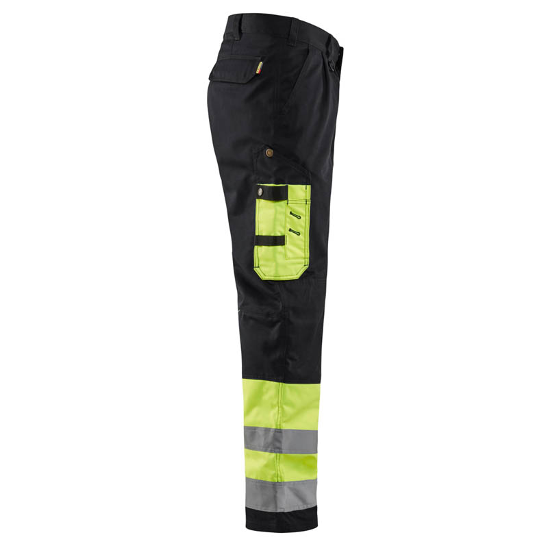 Blaklader High Vis Arbeitshose High Vis Gelb/Schwarz C148