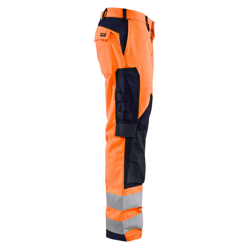 Blaklader Multinorm Arbeitshose Inhärent High Vis Orange/Mar