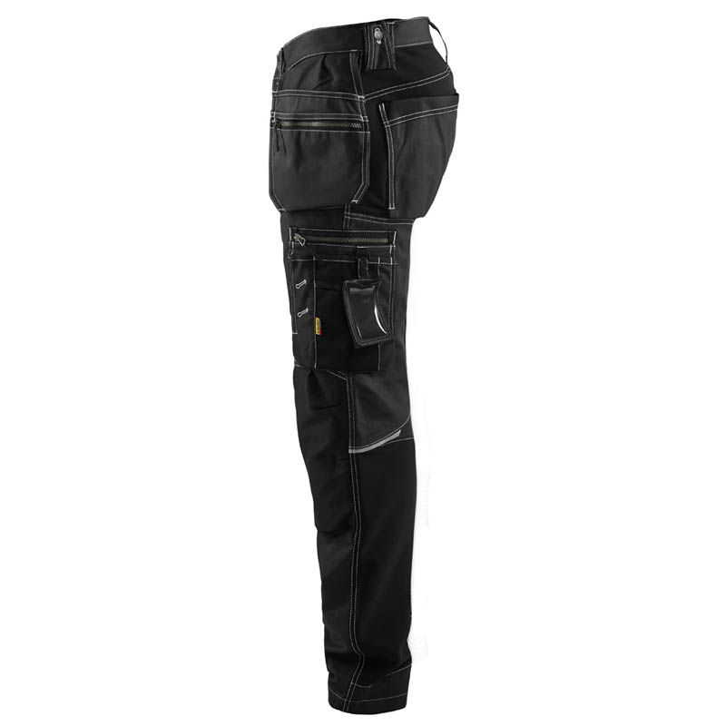 Blaklader Handwerker Arbeitshose mit Stretch Schwarz C146