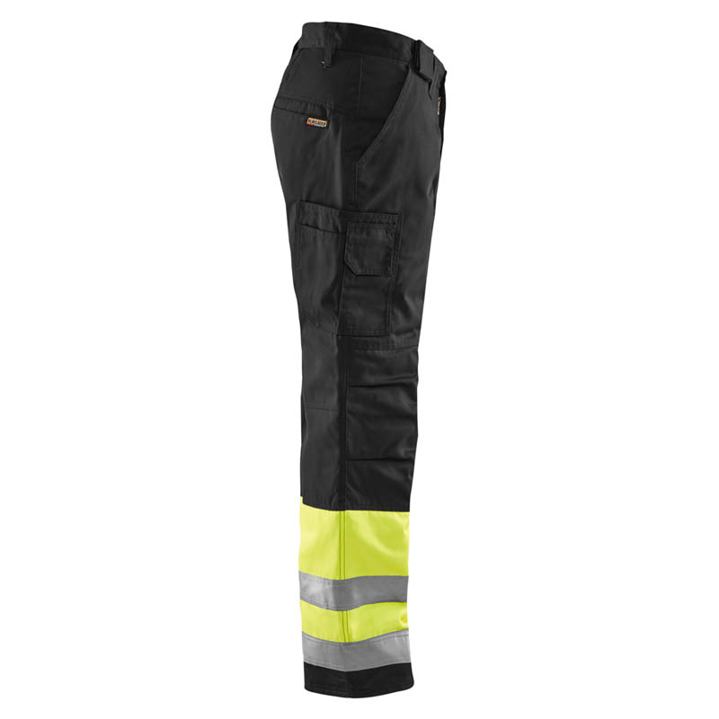 Blaklader High Vis Arbeitshose High Vis Gelb/Schwarz C146