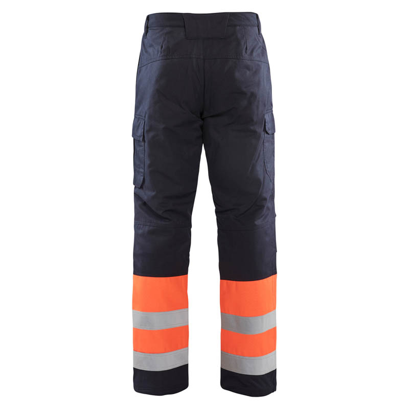 Blaklader Multinorm Winter Arbeitshose Marineblau/Orange C44