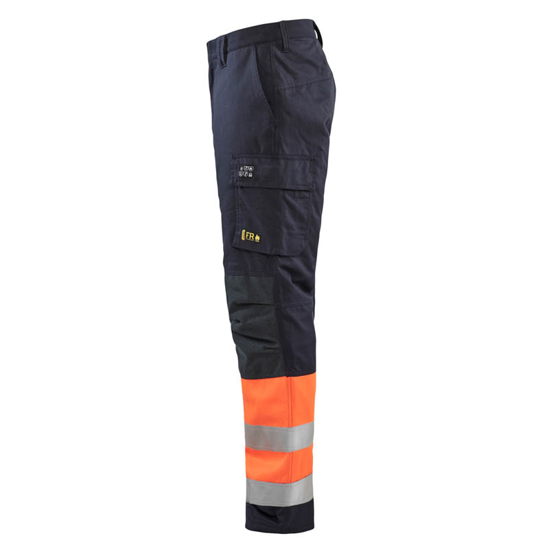 Blaklader Multinorm Winter Arbeitshose Marineblau/Orange C44