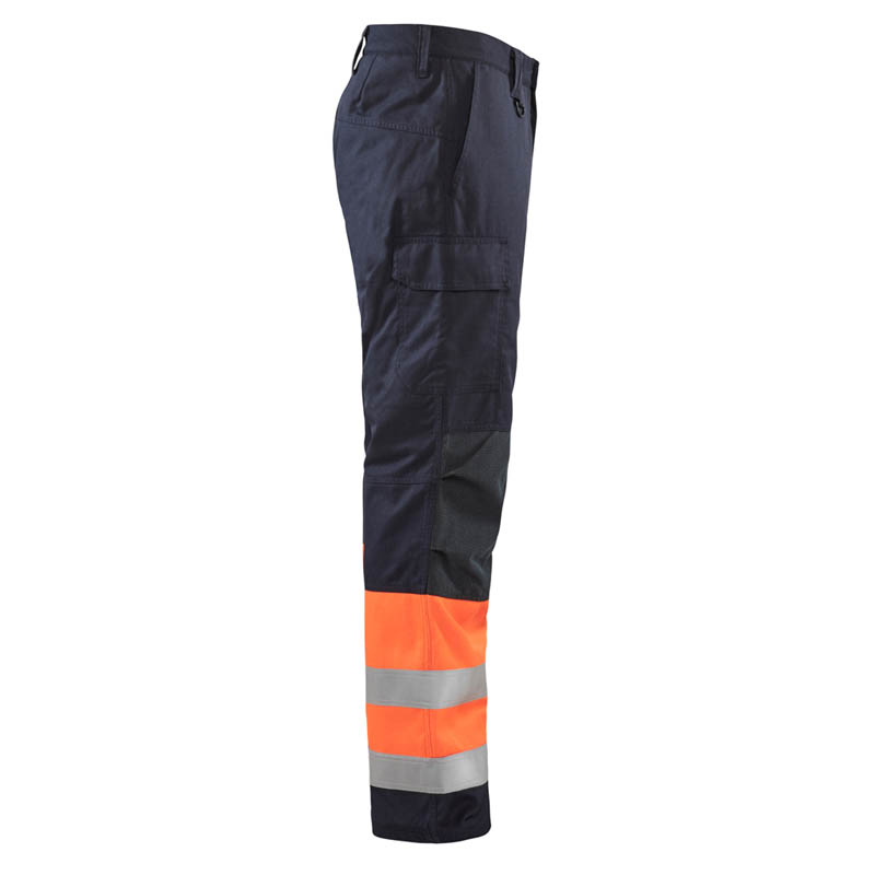 Blaklader Multinorm Winter Arbeitshose Marineblau/Orange C44