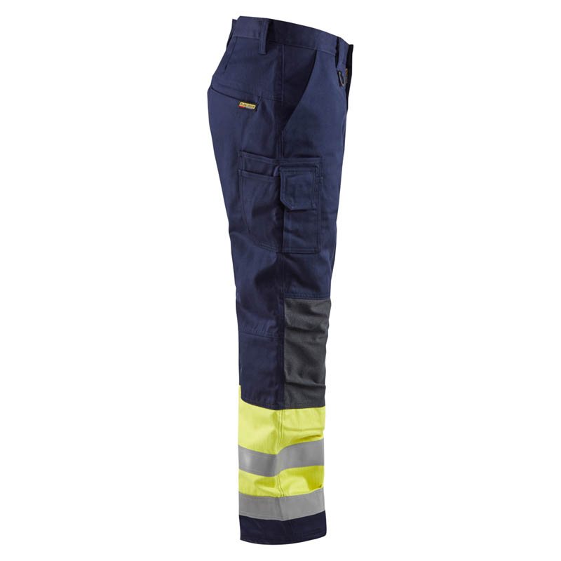 Blaklader Multinorm Winter Arbeitshose Marineblau/Gelb C146