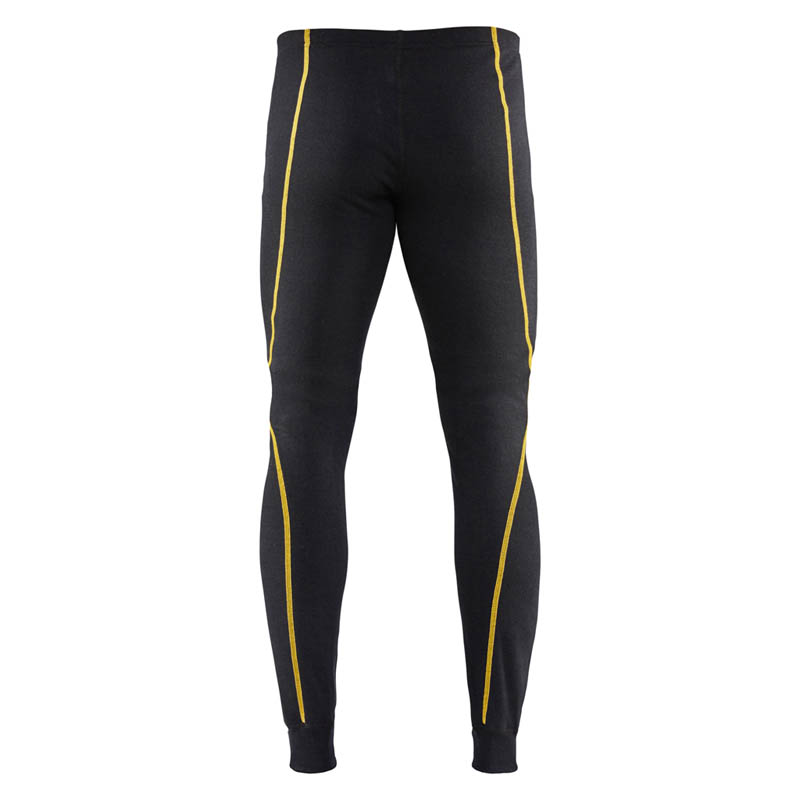 Blaklader Flammschutz Unterhose, 78% Merinowolle Schwarz 4XL