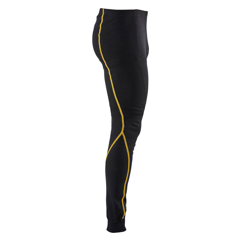Blaklader Flammschutz Unterhose, 78% Merinowolle Schwarz 4XL