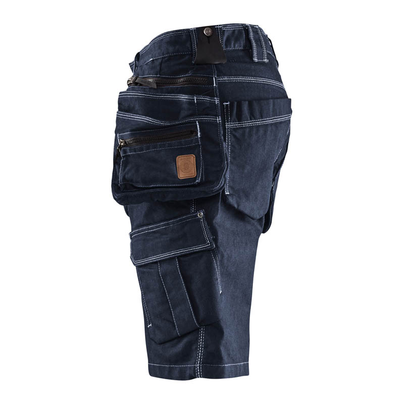Blaklader Handwerker Shorts Stretch X1900 Marineblau/Schwarz