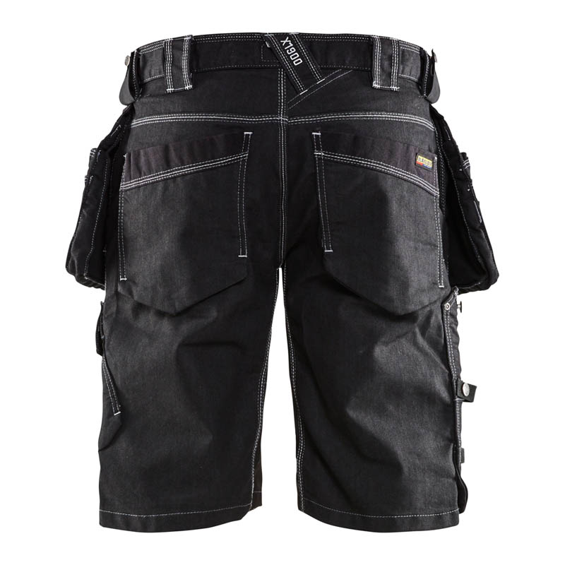 Blaklader Handwerker Shorts Stretch X1900 Schwarz C44