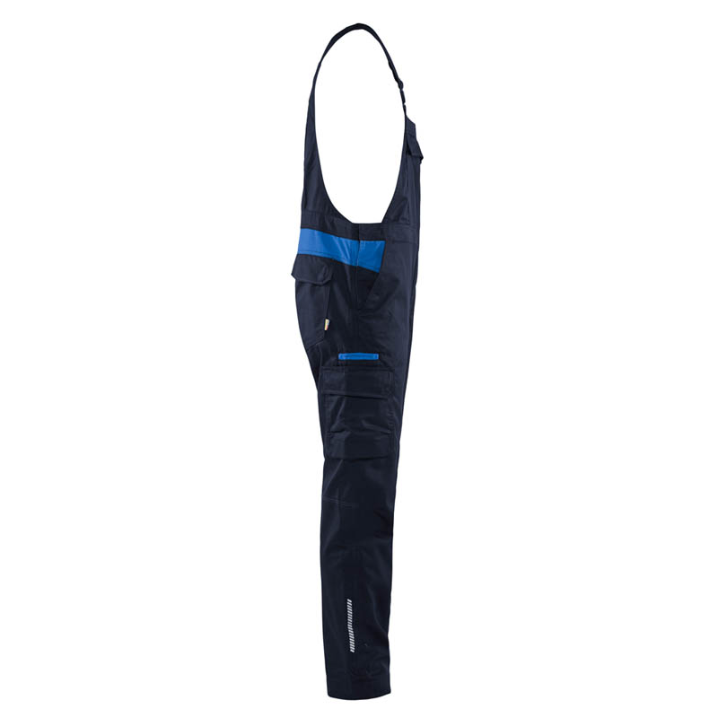 Blaklader Industrie Latzhose Marineblau/Kornblau C44