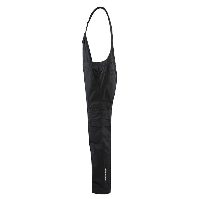 Blaklader Industrie Latzhose Schwarz/Dunkelgrau C44