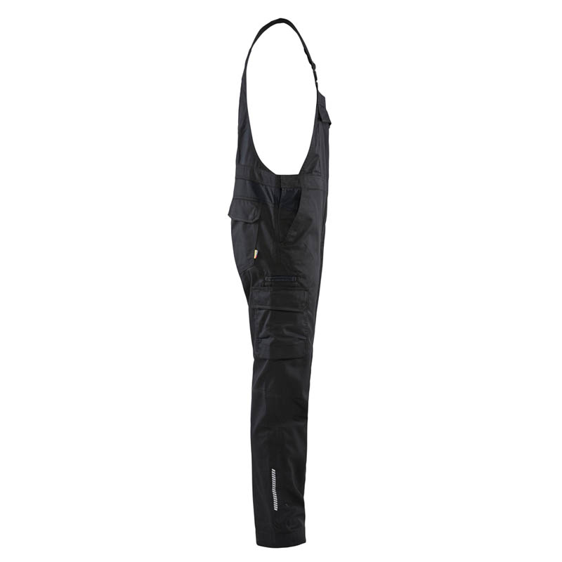 Blaklader Industrie Latzhose Schwarz/Dunkelgrau C44