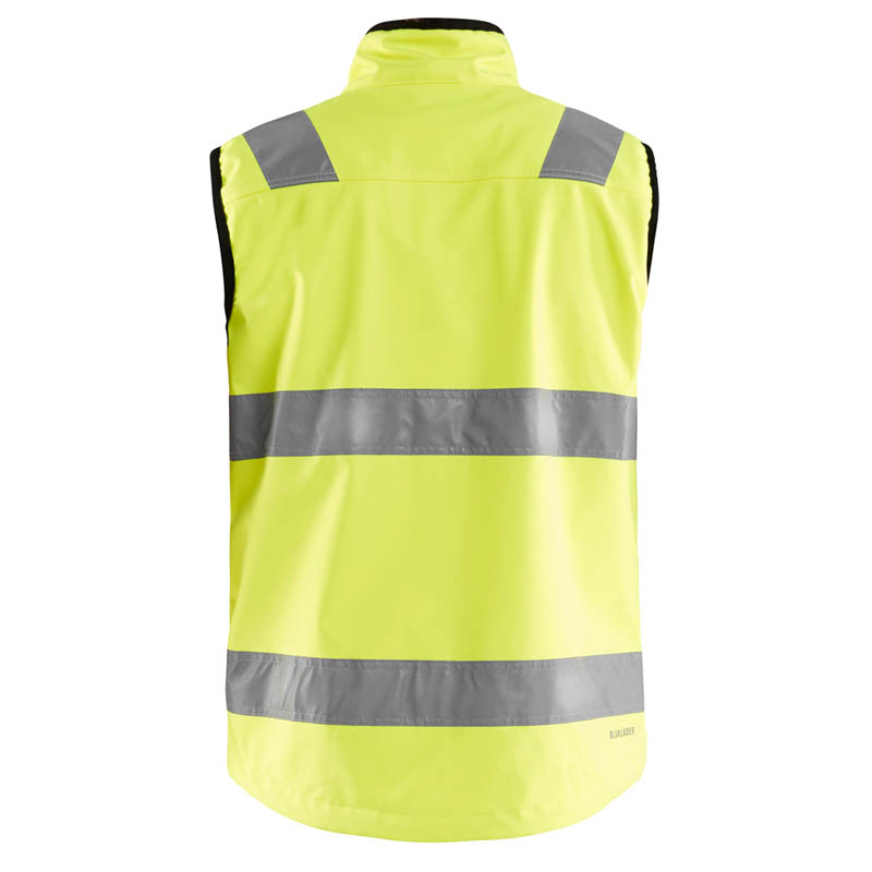 Blaklader High Vis Softshell Weste HIgh Vis Gelb 4XL