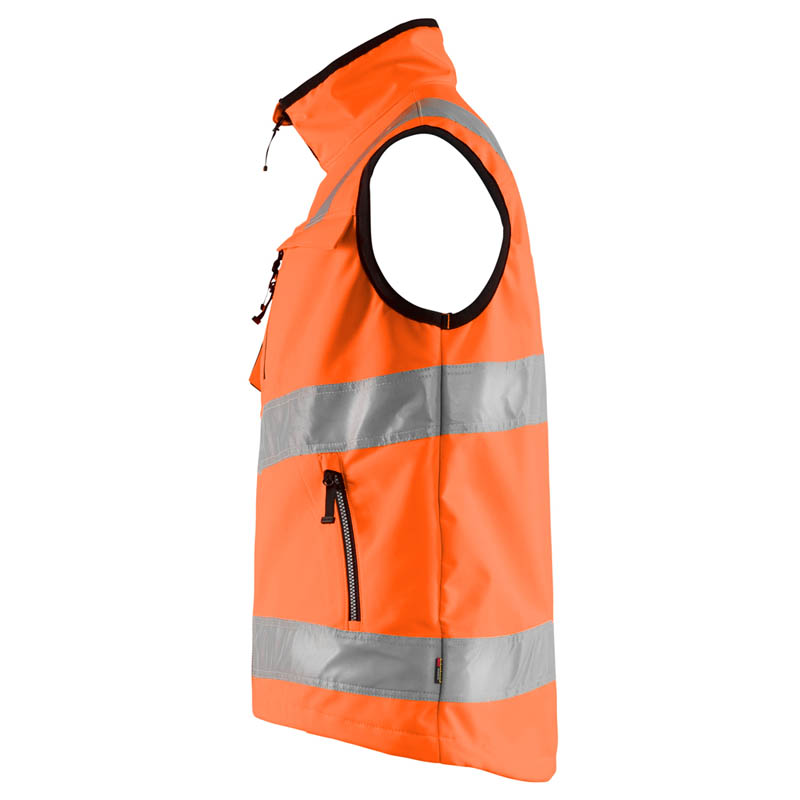 Blaklader High Vis Softshell Weste High Vis Orange 4XL