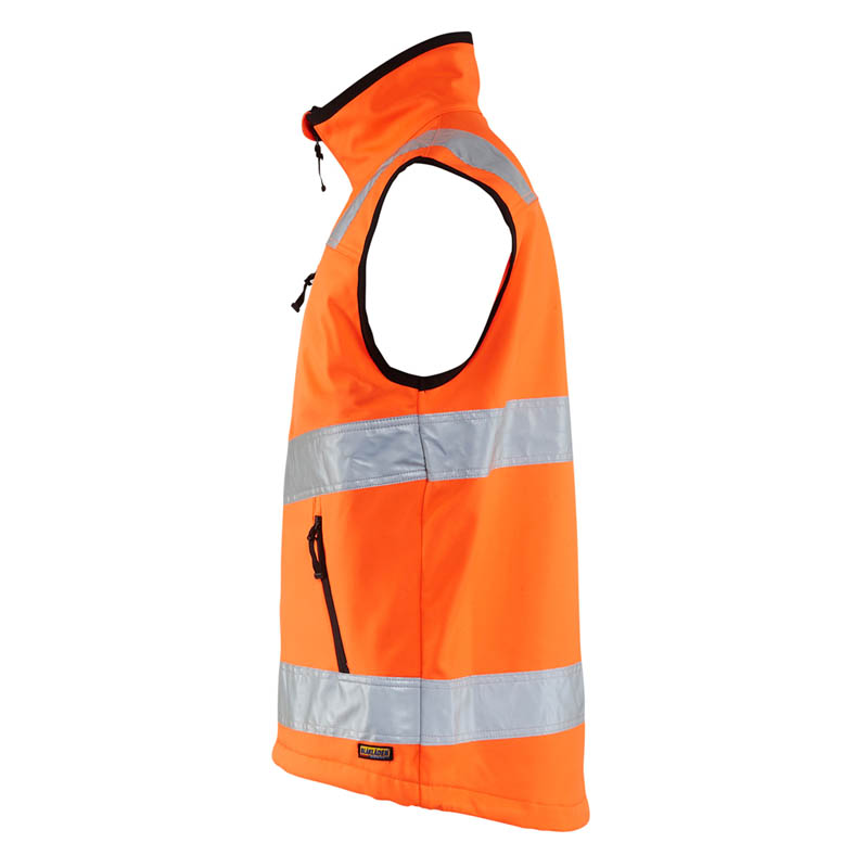 Blaklader High Vis Softshell Weste High Vis Orange 4XL