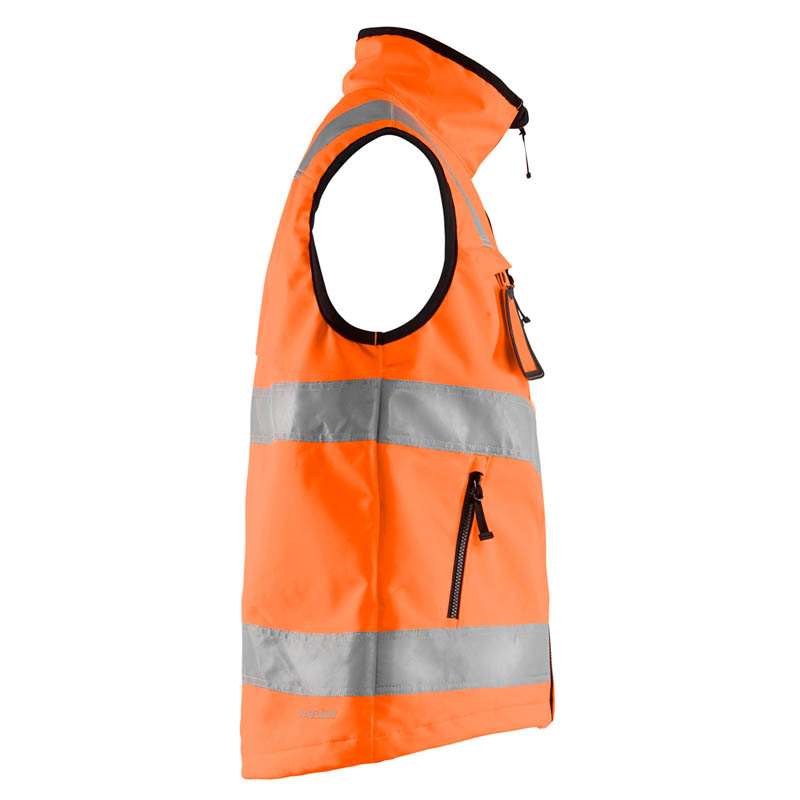 Blaklader High Vis Softshell Weste High Vis Orange 4XL