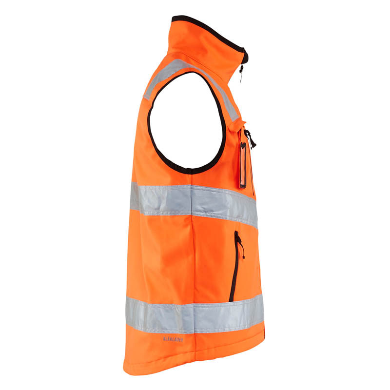 Blaklader High Vis Softshell Weste High Vis Orange 4XL