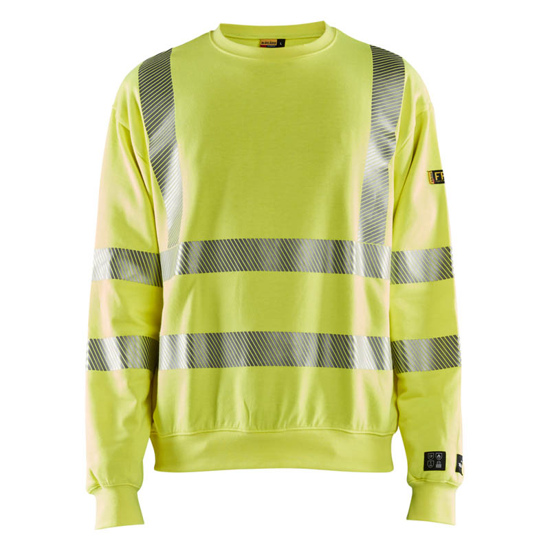 Blaklader Multinorm Sweatshirt High Vis Gelb 4XL