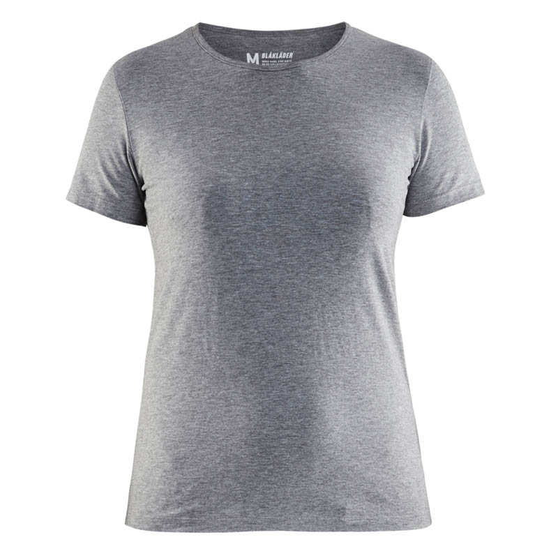 Blaklader Damen T-Shirt Grau Melange L