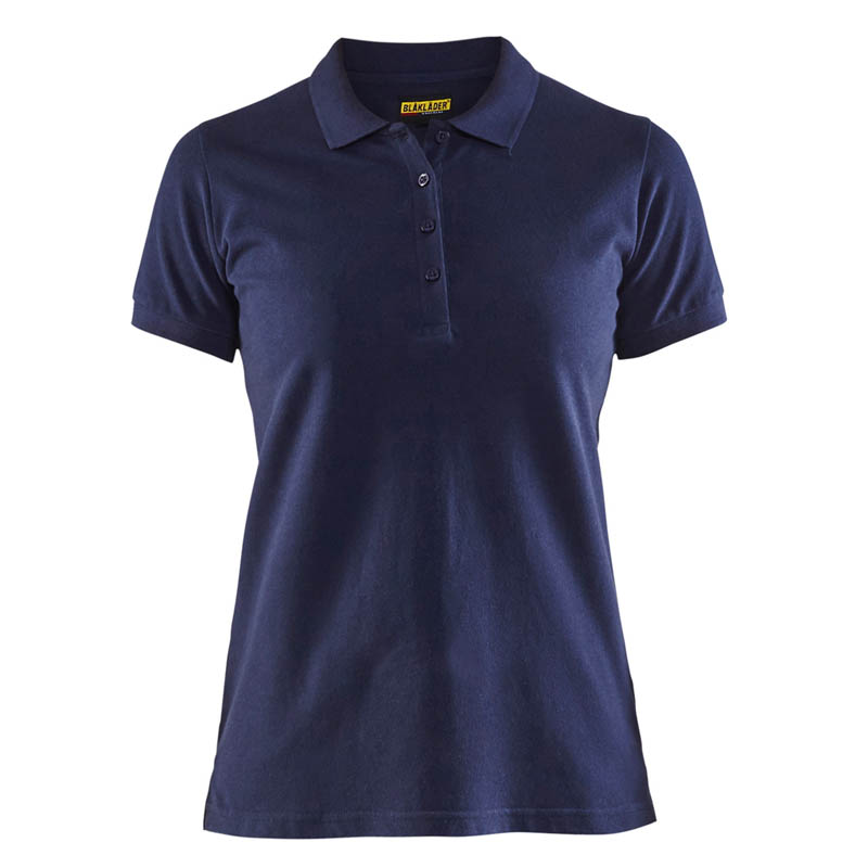 Blaklader Damen Polo Shirt Marineblau L