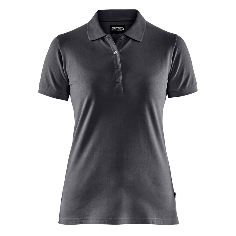 Blaklader Damen Polo Shirt Dunkelgrau L