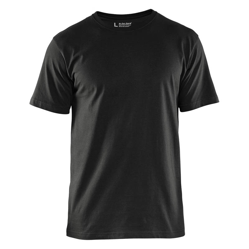 Blaklader T-Shirt 5er-Pack Schwarz 4XL