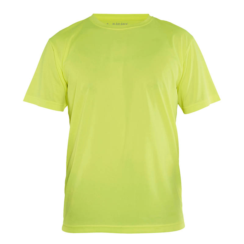 Blaklader Funktionelles T-Shirt mit UV Schutz High Vis Gelb