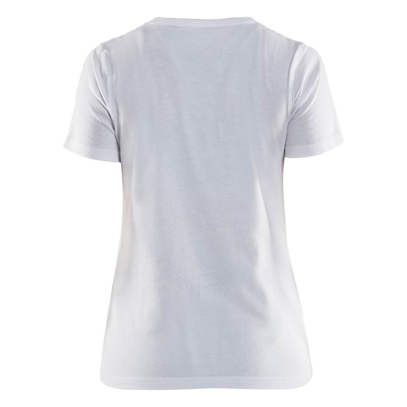 Blaklader Damen T-Shirt Weiß L