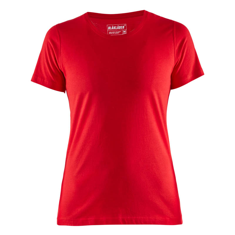 Blaklader Damen T-Shirt Rot L