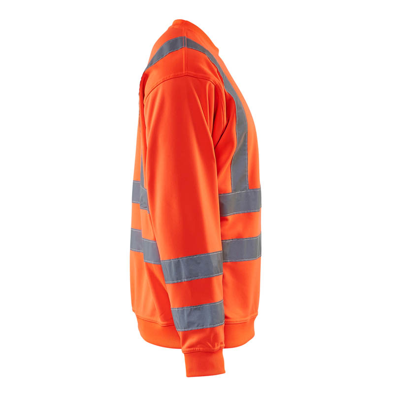 Blaklader High Vis Pullover High Vis Rot 4XL
