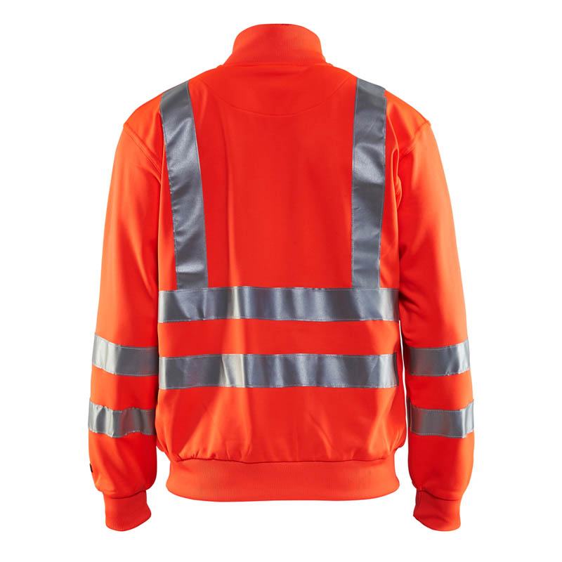 Blaklader High Vis Sweatshirt High Vis Rot 4XL