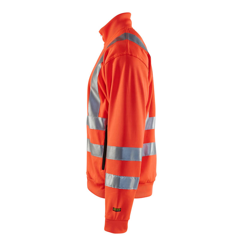 Blaklader High Vis Sweatshirt High Vis Rot 4XL