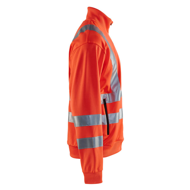 Blaklader High Vis Sweatshirt High Vis Rot 4XL
