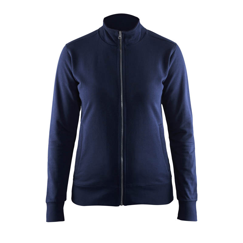 Blaklader Damen Sweaterjacke Marineblau L