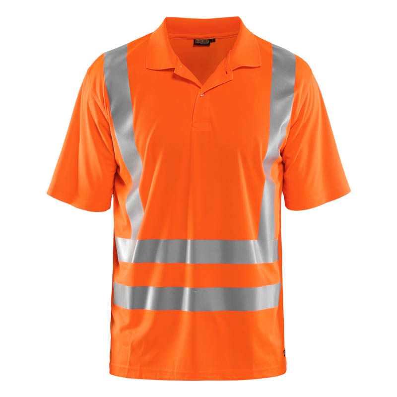 Blaklader UV Polo Shirt High vis High Vis Orange 4XL