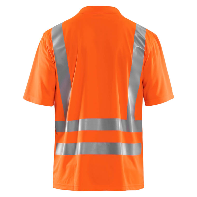 Blaklader UV Polo Shirt High vis High Vis Orange 4XL