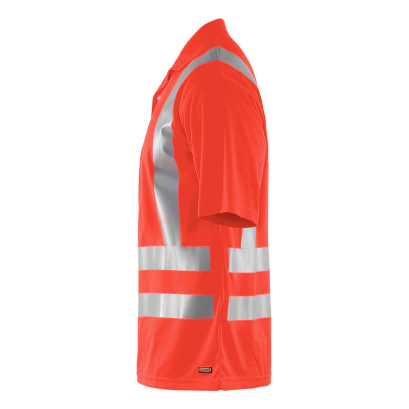 Blaklader UV Polo Shirt High vis High Vis Rot 4XL