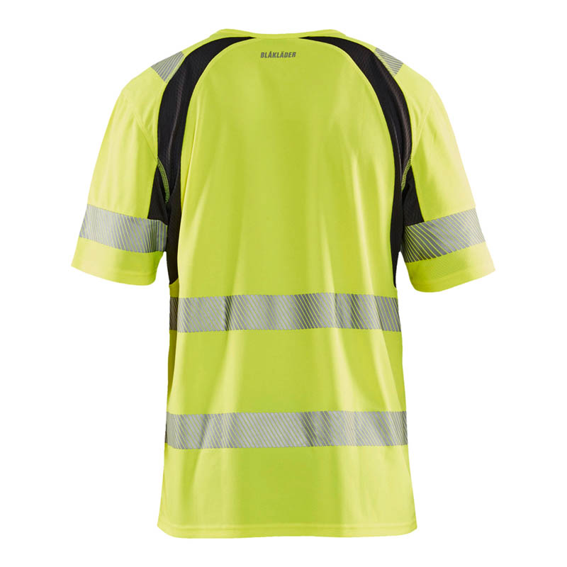 Blaklader UV T-Shirt High Vis High Vis Gelb/Schwarz 4XL