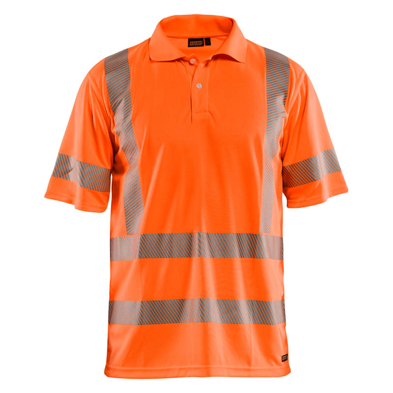 Blaklader High Vis Polo Shirt High Vis Orange 4XL