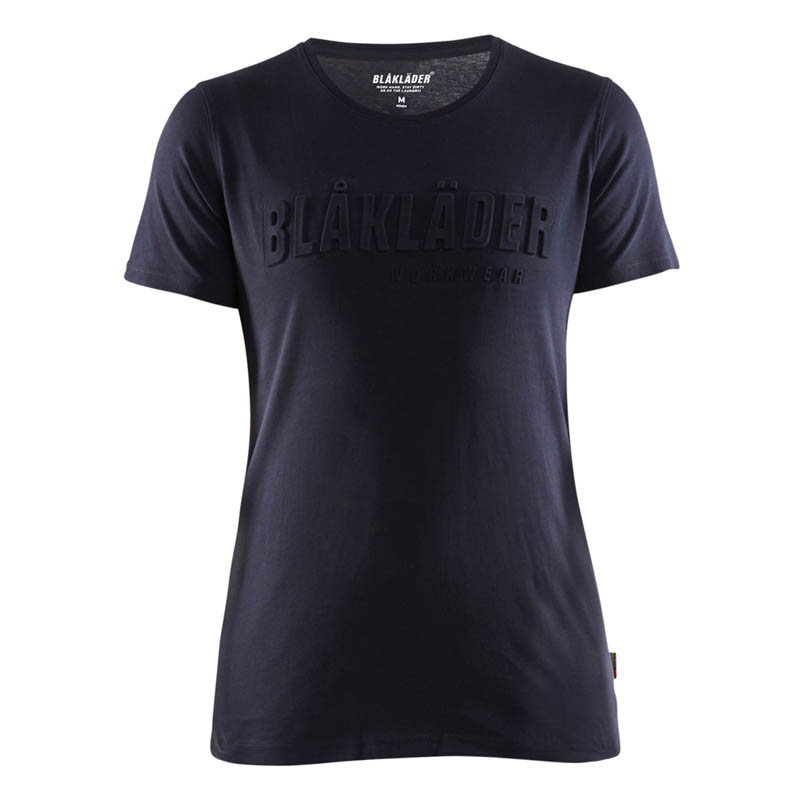 Blaklader Damen T-Shirt 3D Dunkel Marineblau L