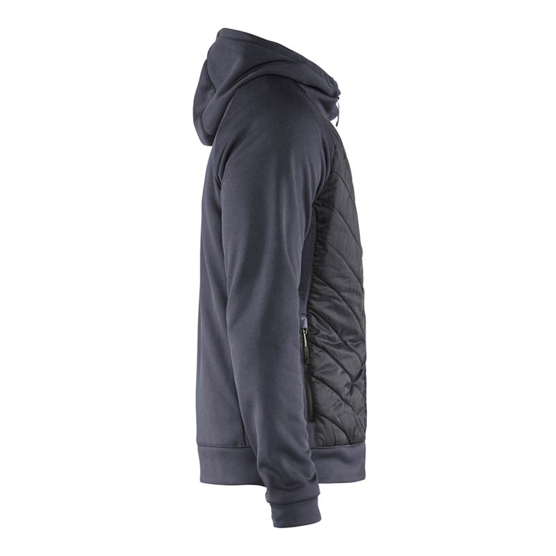 Blaklader Hybrid sweater Mittelgrau/Schwarz 4XL