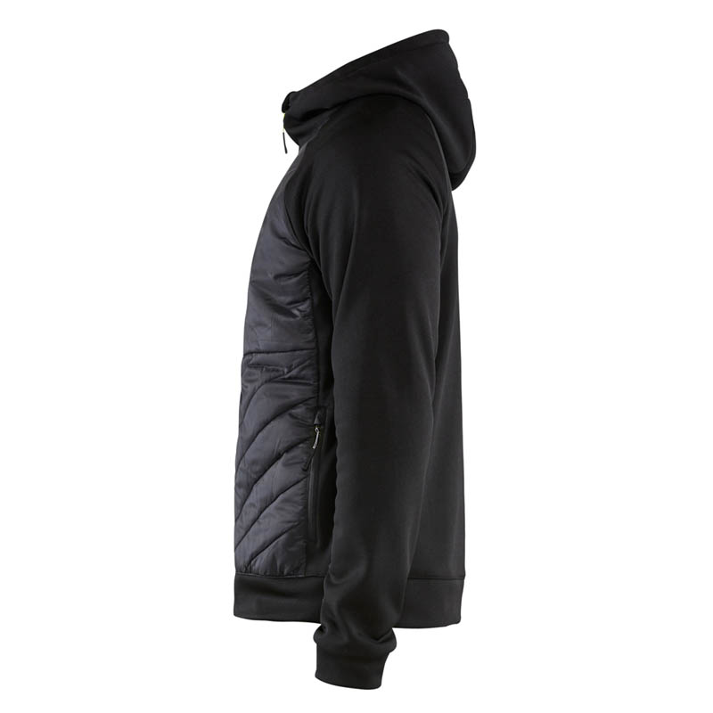 Blaklader Hybrid sweater Schwarz/Dunkelgrau 4XL